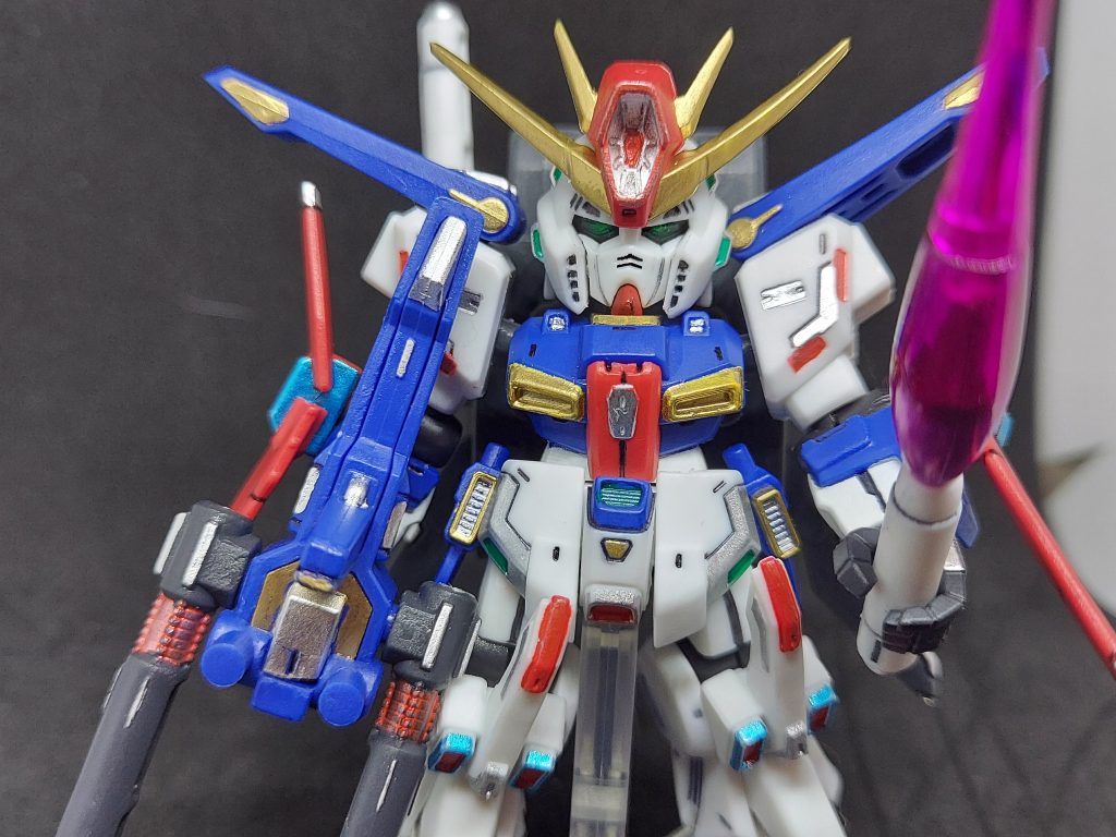 ハイメガキャノンの中どうするか迷ったけど、いい感じになったと思います😃