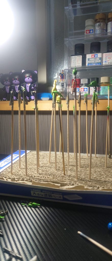 メインはエアブラシ塗装しました😀