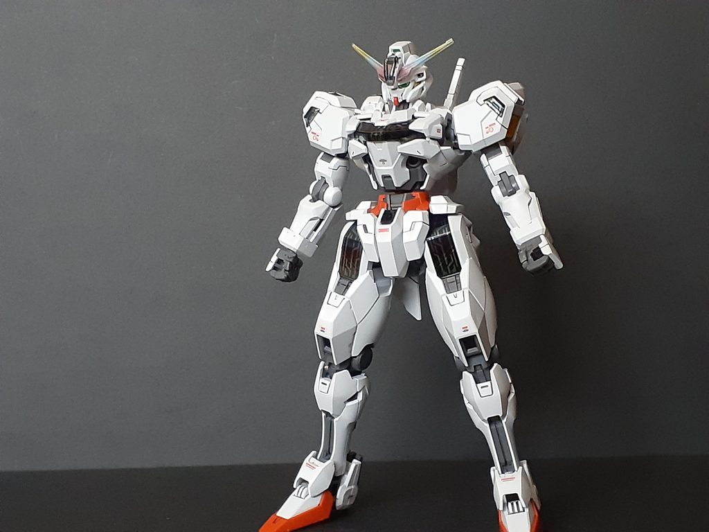 水星キットは太ももの主張が激しいけどまぁシェルユニットも付いてるし何か重要なものが詰まっているんだろう。