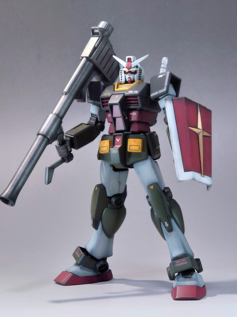 フルウェポンセットのバズーカ関節部のレッドはマルイチディティールには合わなかったので省略してます。