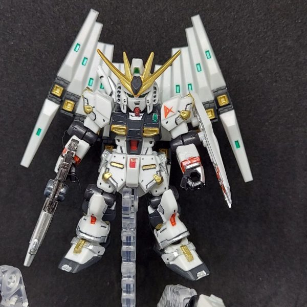 MSE:νガンダムDFF(ダブル・フィン・ファンネル)　部分塗装