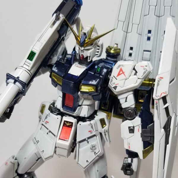 ニューガンダム　チタニウム風フィニッシュ