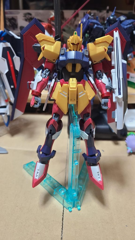 正面から。ほぼほぼイモータルジャスティスになってるのは……まぁ、はい。