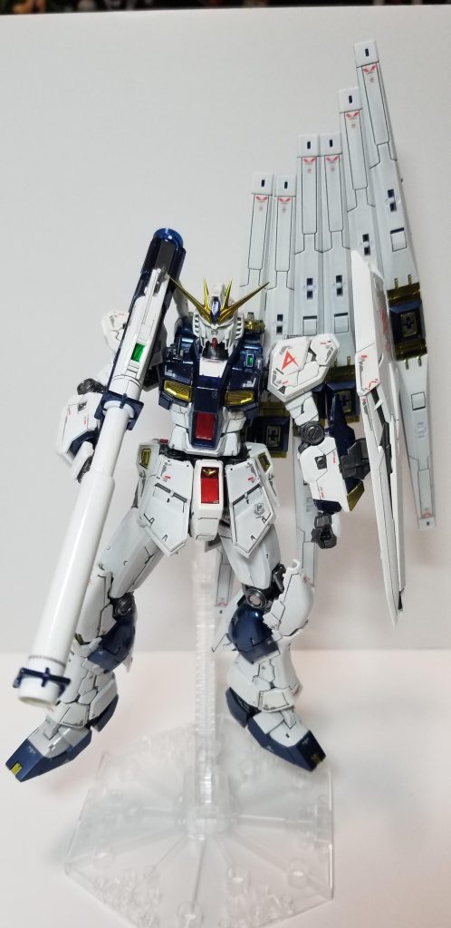 正面:いかつ格好いい感じになりました。