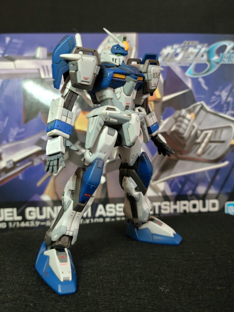 スジボリ、削り込み、プラ板貼り付け、部分塗装仕上げです。情報量マシマシで、ボク好みに仕上がりました!