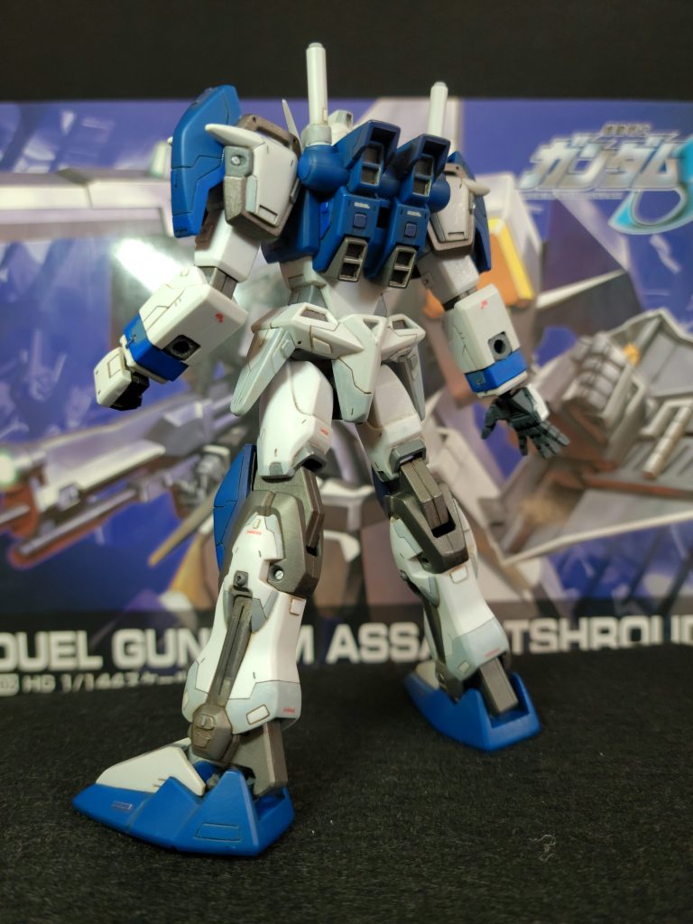 リアビュー。アサルトシュラウドは今のところ完成予定ありません。