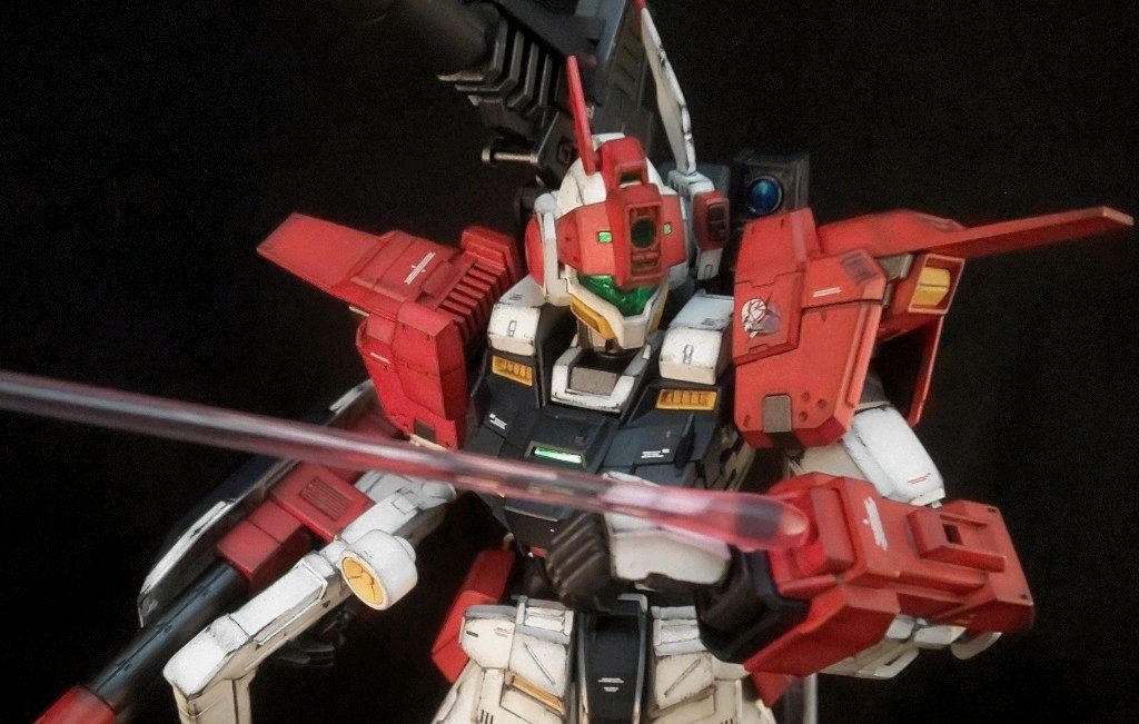 ビームサーベル。良いキットでした。新作ガンダムもいいですがガンダム戦記のムービーのクオリティでキマイラ隊の活躍を描いたアニメが見たいです。