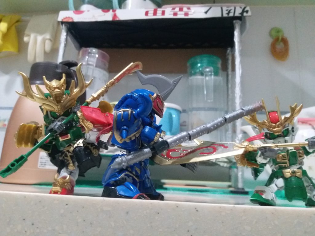 三国伝 関平ガンダム–6枚目/制作者：LUNLUN（邪道可動）