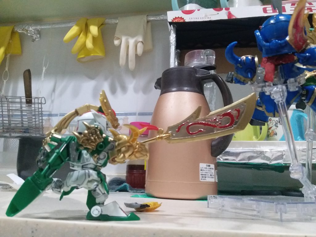 三国伝 関平ガンダム–8枚目/制作者：LUNLUN（邪道可動）