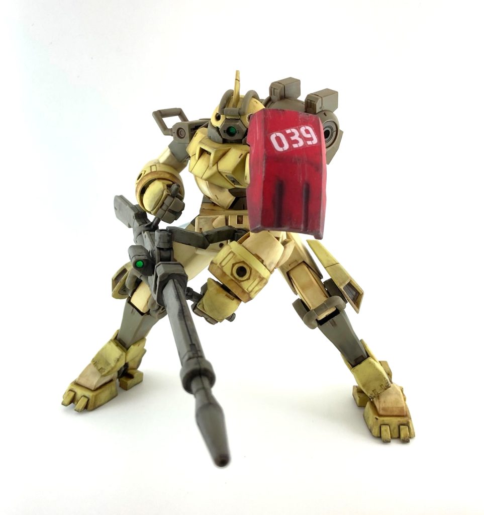 肩のシールドを赤く塗りたくなってしまった…以上です。最後までご覧頂きありがとうございます！