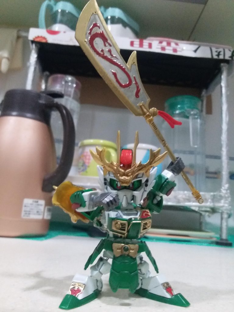 三国伝 関平ガンダム–3枚目/制作者：LUNLUN（邪道可動）