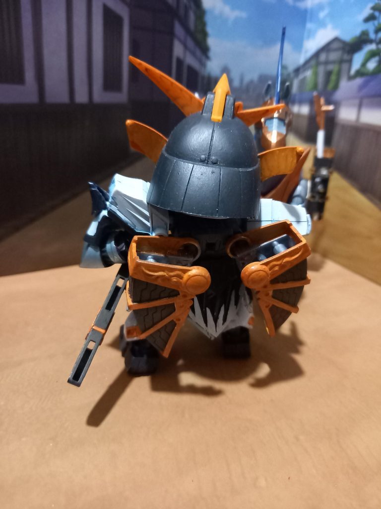 肩アーマーはゼータのバックパック風に装着