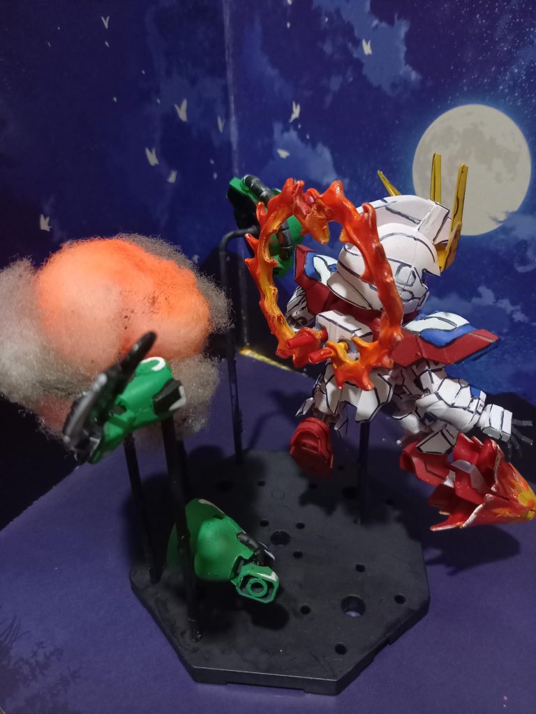 トライバーニングガンダム–4枚目/制作者：ブルックコバヤン