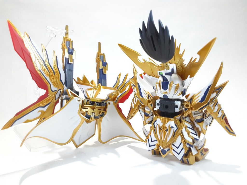 バックパックで全く見えないですが背面も塗り分け、ただ資料が全く無かったので想像で補ってます