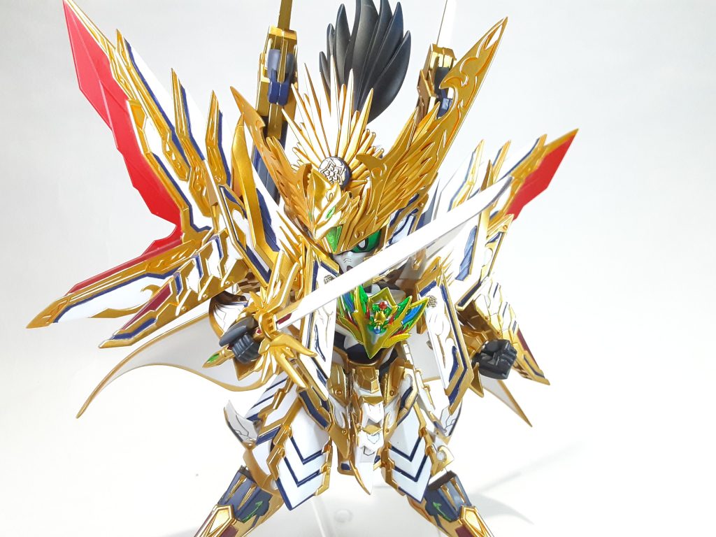 隠密エアリアル付属の輝羅鋼を取り付けてより豪華な印象に