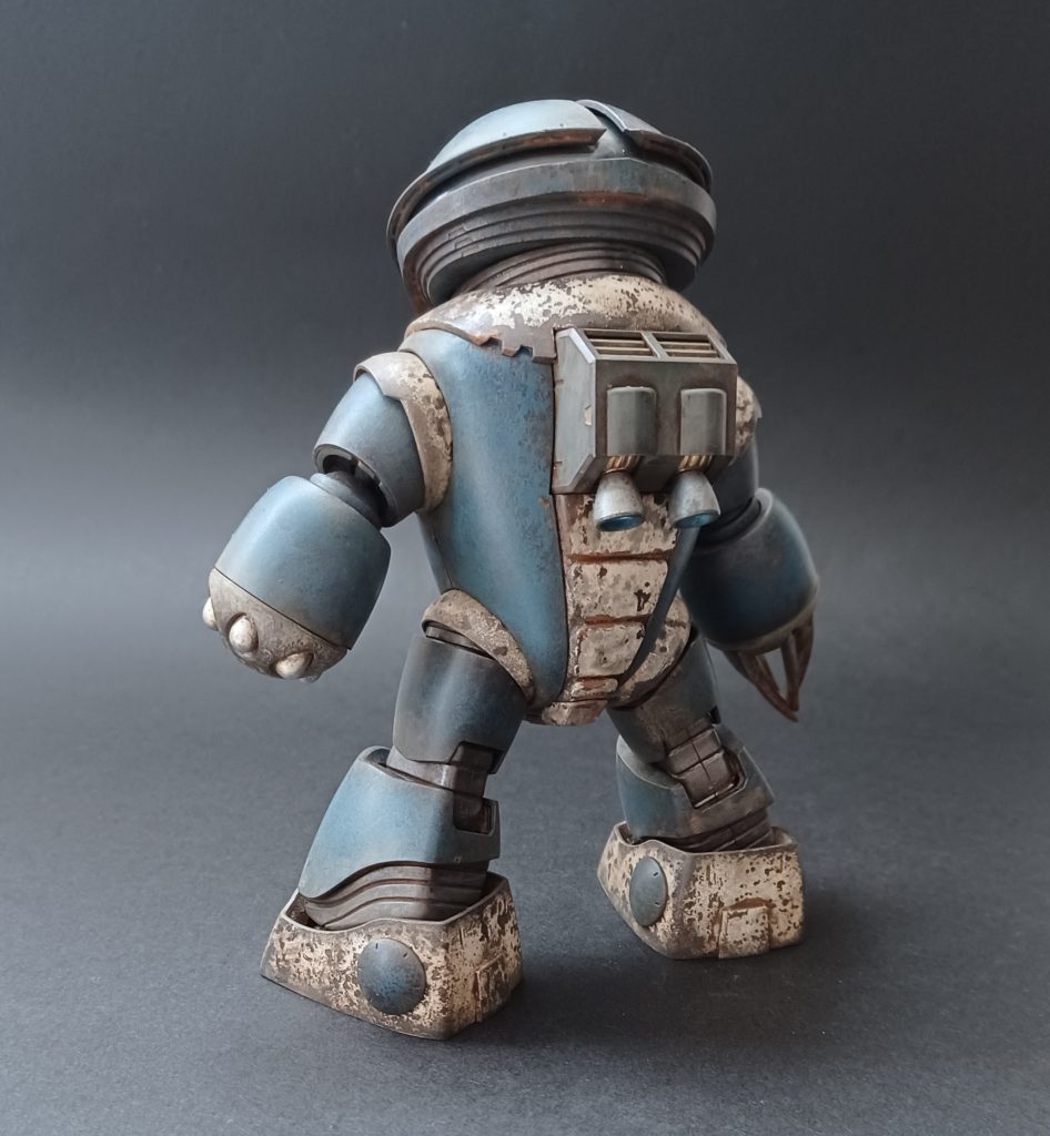 HGUC 1/144 MSM-04 アッガイ 塩ケープ剥がし–3枚目/制作者:@ウソつきカモメ