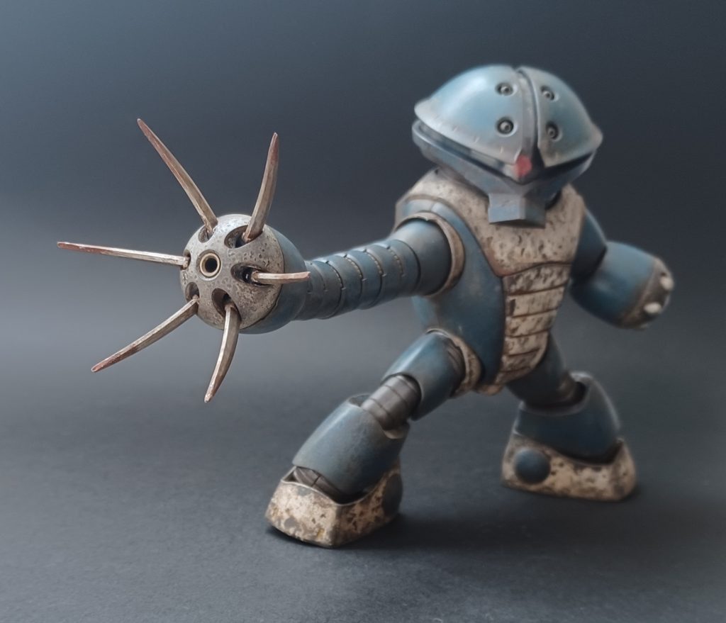 爪は先端を尖らせて、サビを強調してみた。