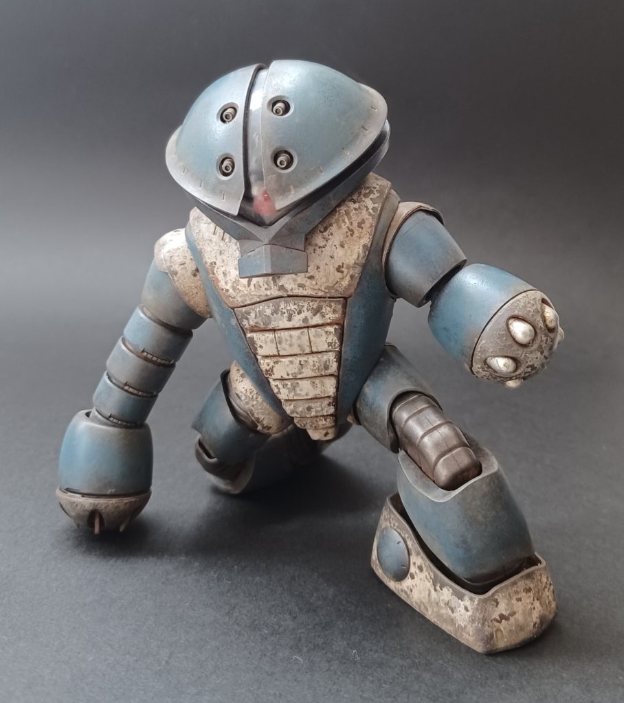 HGUC 1/144 MSM-04 アッガイ 塩ケープ剥がし–5枚目/制作者:@ウソつきカモメ