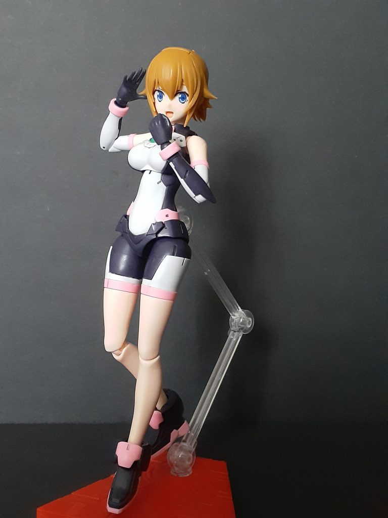 武装なしだと素のフミナっぽさもある。……こんなエロい中学生いてたまるか