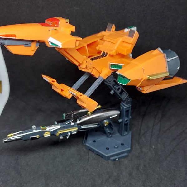 AK:メガライダー + ハイパーメガカノン　部分塗装