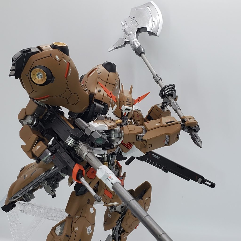 腕はMGバスターを使用しました。