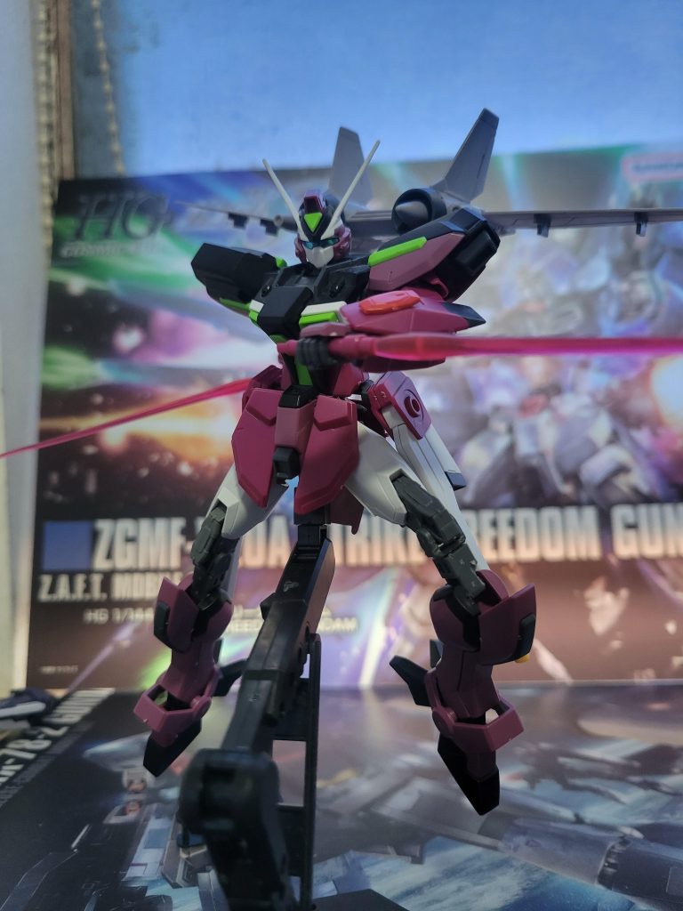 セイバー解体ポーズ(ポージング下手でこれが限界でした)