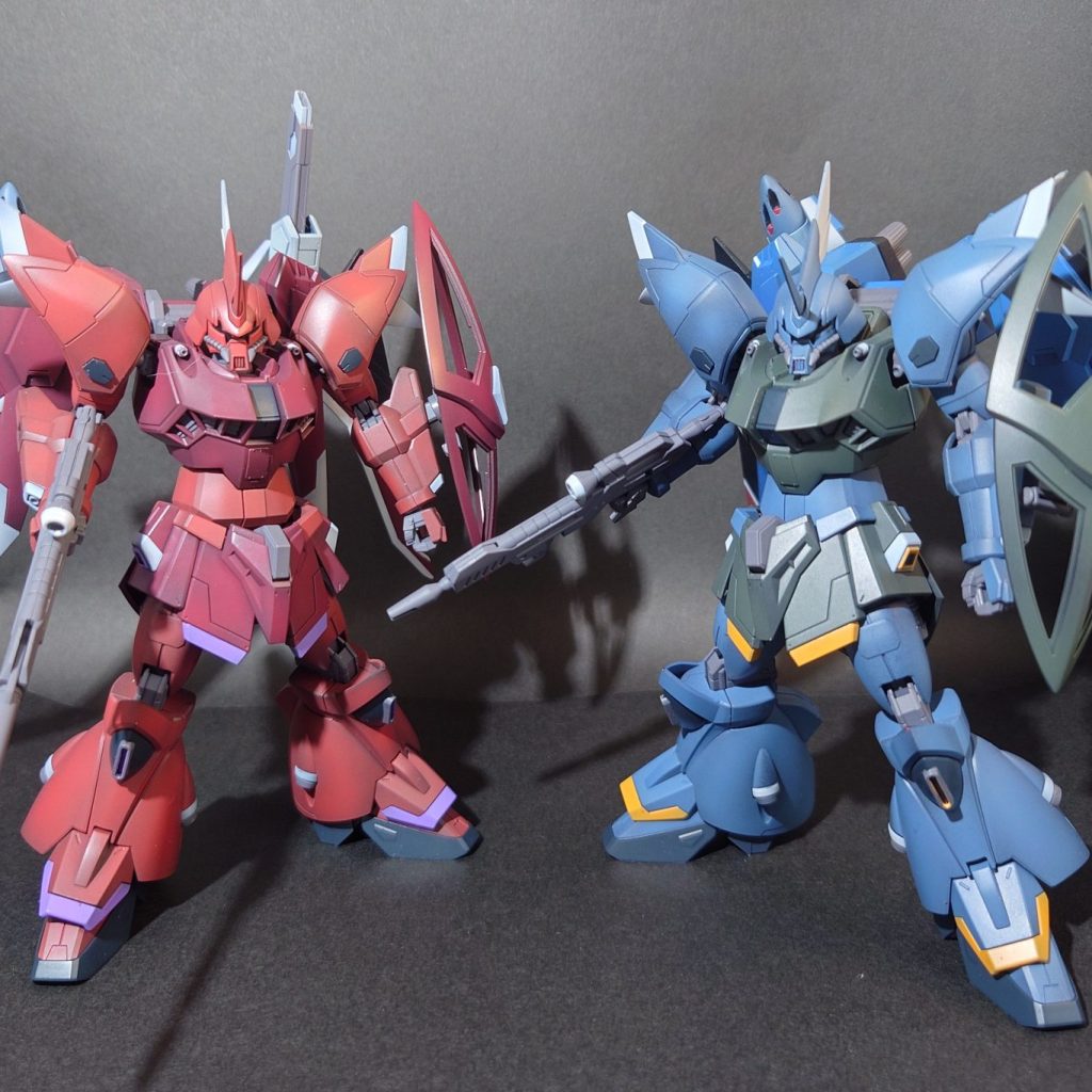 ゲルググメナースルナマリア+一般機｜りーらさんのガンプラ作品