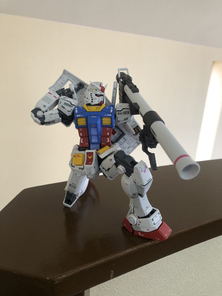 1/100 MG  RX-78-2 GUNDAM  ガンダム　 Ver3.0–2枚目/制作者：takao_s
