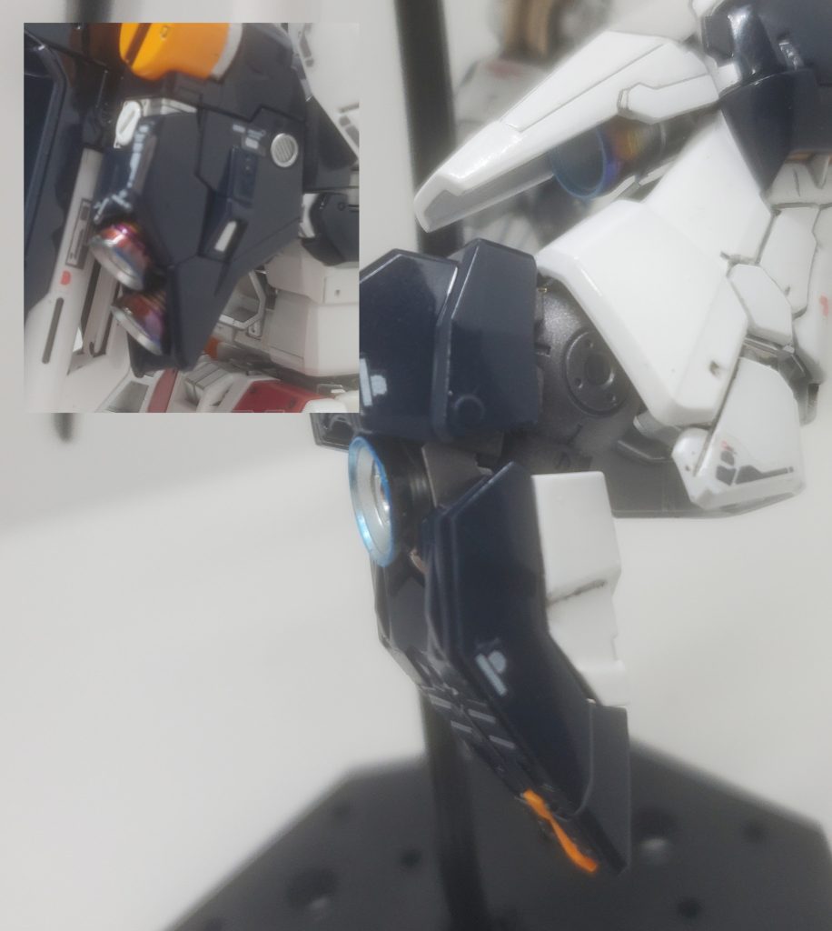 バーニア小さいので燃焼塗装手こずりました。