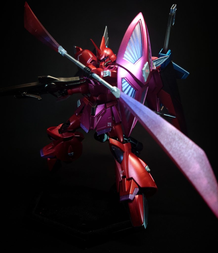 MAM-602 マグヌスグラディウス 特斬槍左右の柄からビーム刃が出力される。