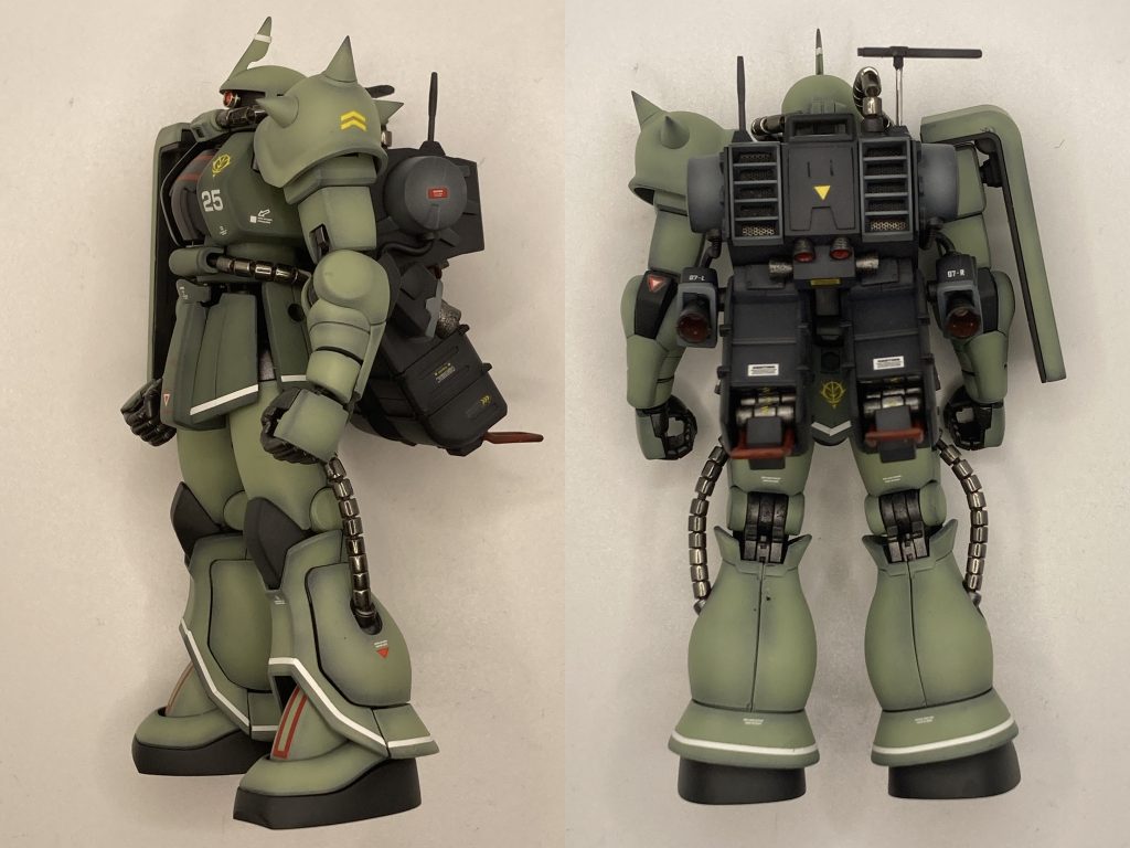 HG ザクⅡ　マインレイヤー　MS-06F–8枚目/制作者：asasuke