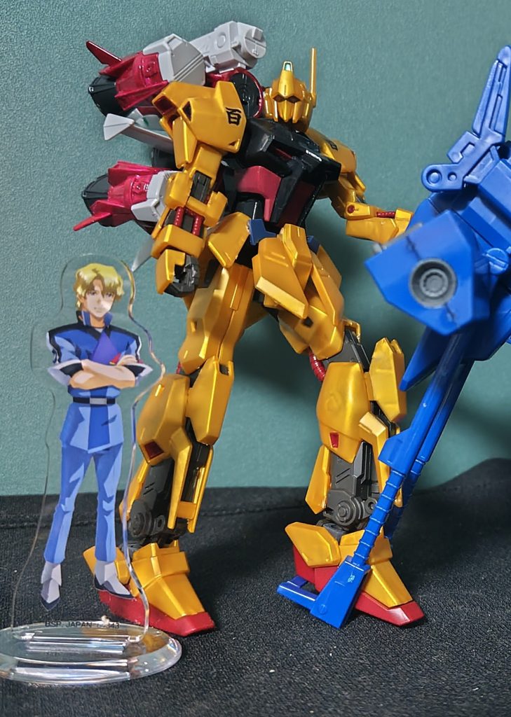 百式、ガンバレル、ストライクのミキシングです