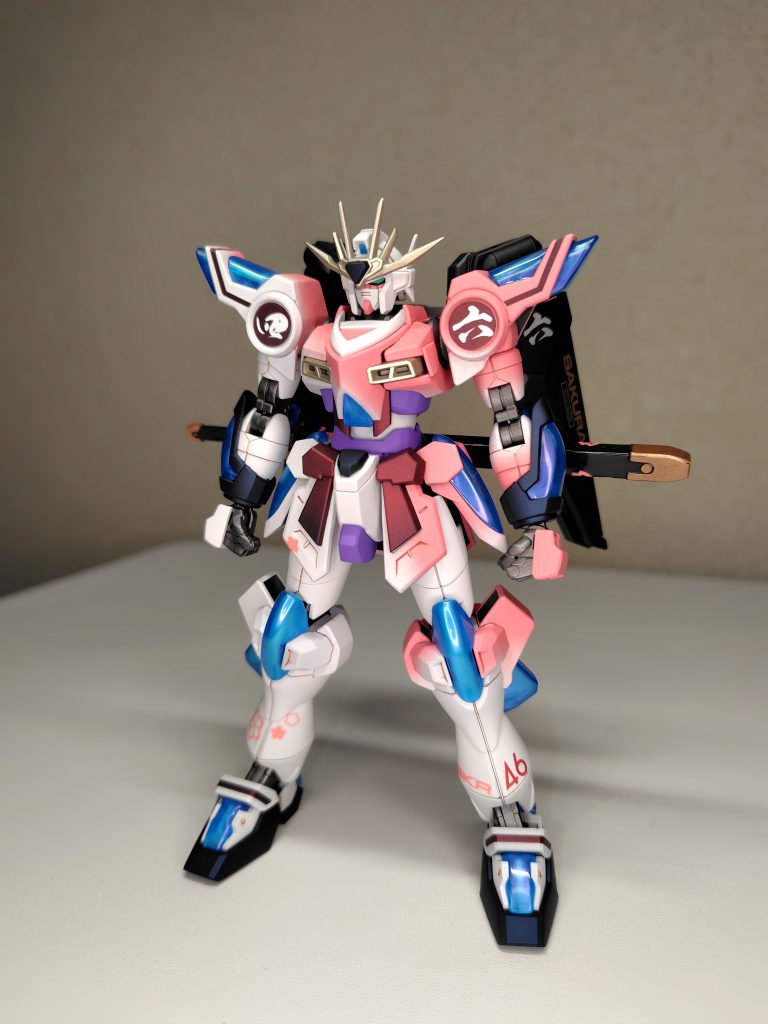 櫻バーニングガンダム–2枚目/制作者：丸腰どらゴン