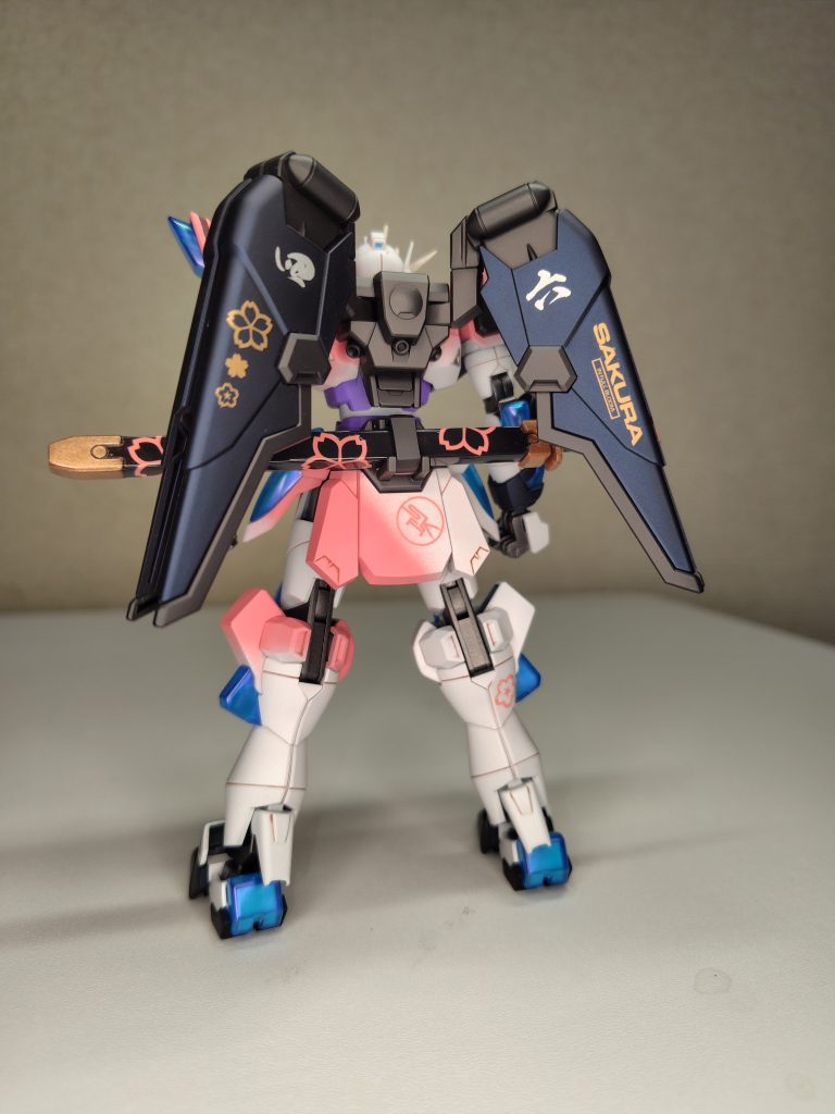 櫻バーニングガンダム–8枚目/制作者：丸腰どらゴン