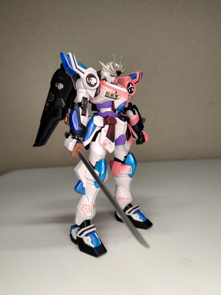 櫻バーニングガンダム–3枚目/制作者：丸腰どらゴン