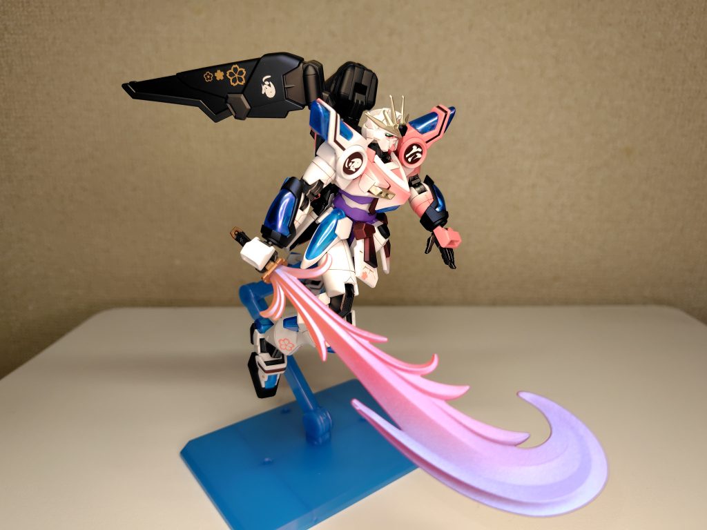 櫻バーニングガンダム–4枚目/制作者：丸腰どらゴン