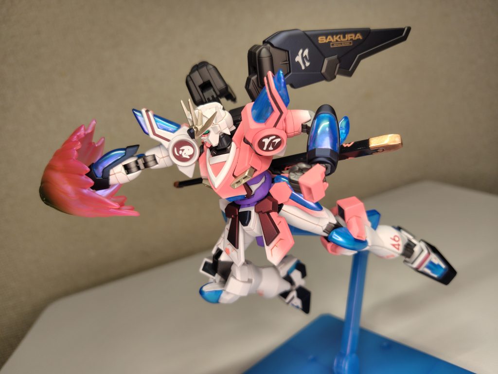 櫻バーニングガンダム–5枚目/制作者：丸腰どらゴン