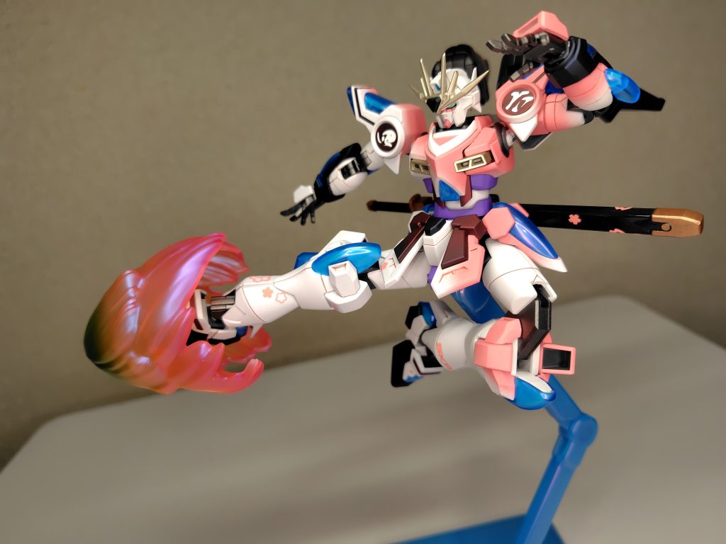 櫻バーニングガンダム–6枚目/制作者：丸腰どらゴン