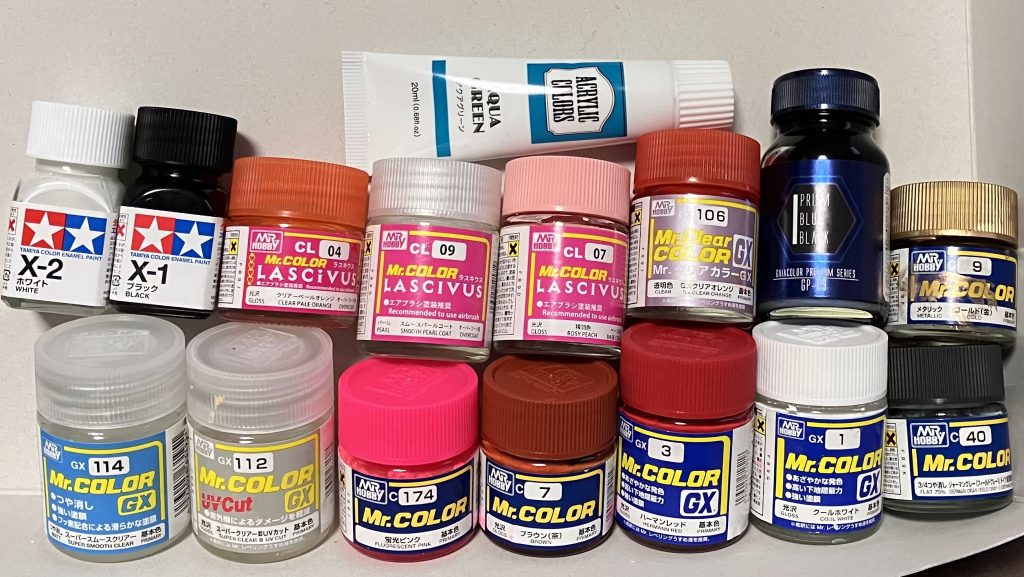 今回使った塗料はこんな感じです