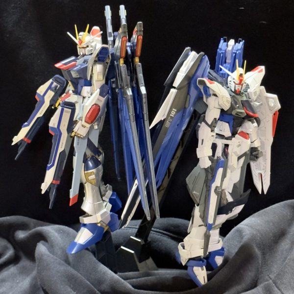 MGストライクフリーダムとフリーダム2.0