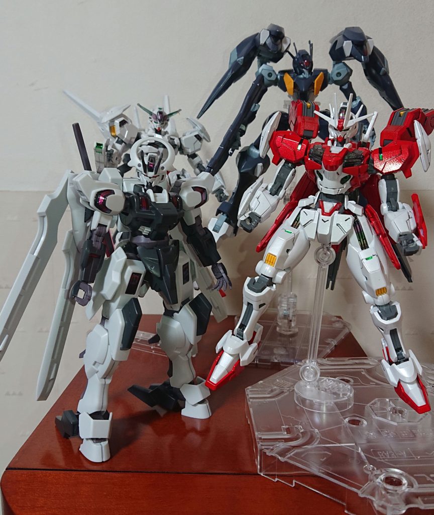 これで世界を救った４体のガンダムが揃いました♪♪ありがとうございました(^^)/