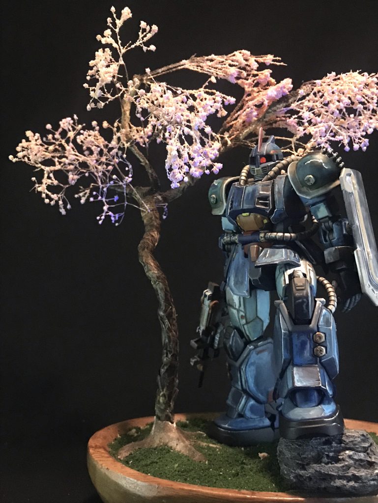 ブグと夜桜–3枚目/制作者：ukyo