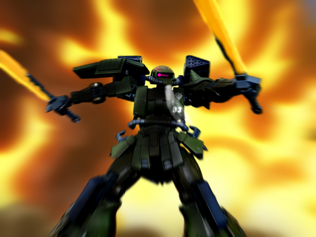 高機動型ザク地上用(グラム機)–8枚目/制作者：はうんど