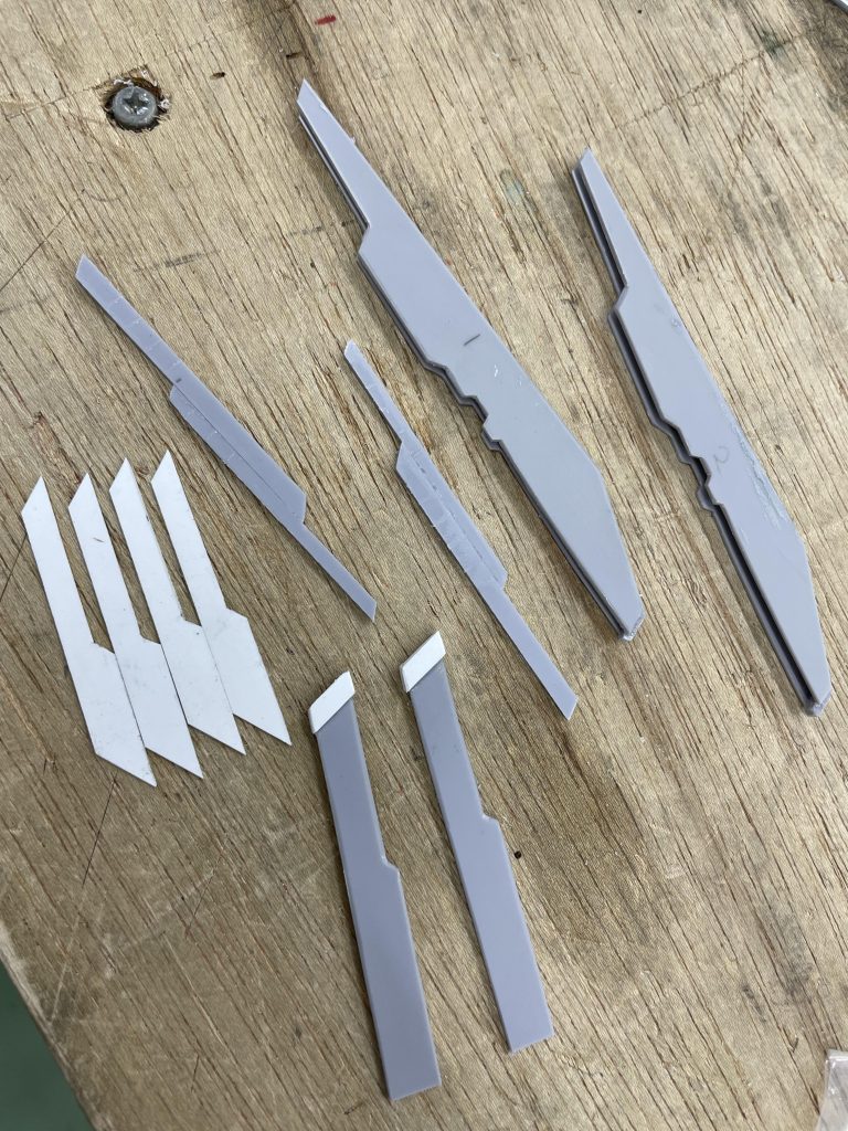 ウイングはここから作りました！最後まで見ていただいてありがとうござます！