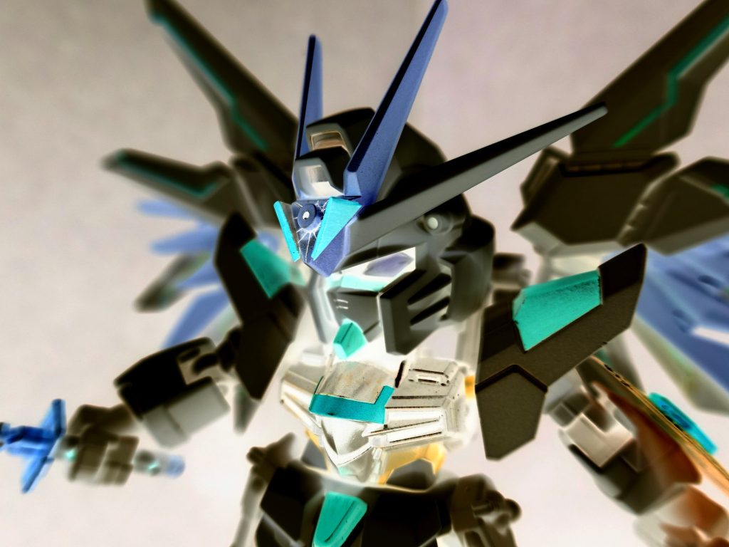 『 収束重核子ビーム砲ディスラプター 』 マイティーストライクフリーダムガンダム–4枚目/制作者：ミラノ