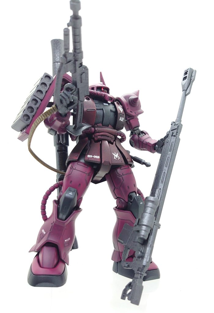 HGGTO24 MS-06S シャア専用ザクⅡ 赤い彗星ver. 『ザクの日に向けて(HGGTO版)』–5枚目/制作者:早摘みレモン