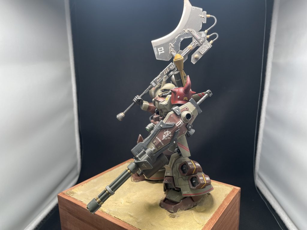 シールドのデカールが割とお気に入りです。