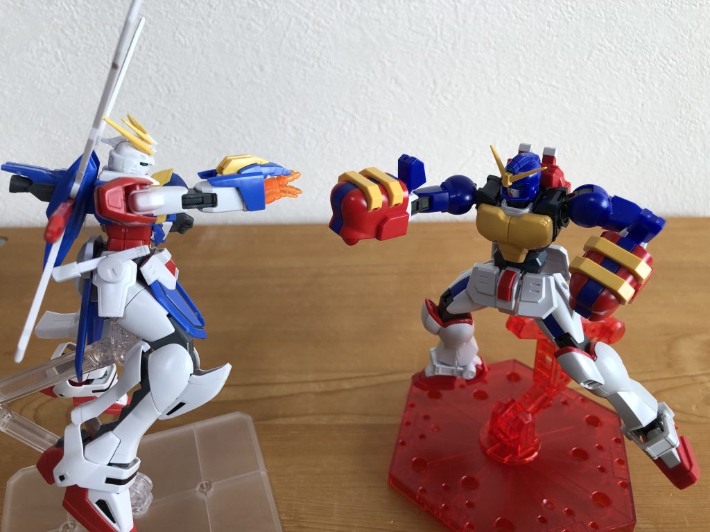 ゴッドVSマックスター。