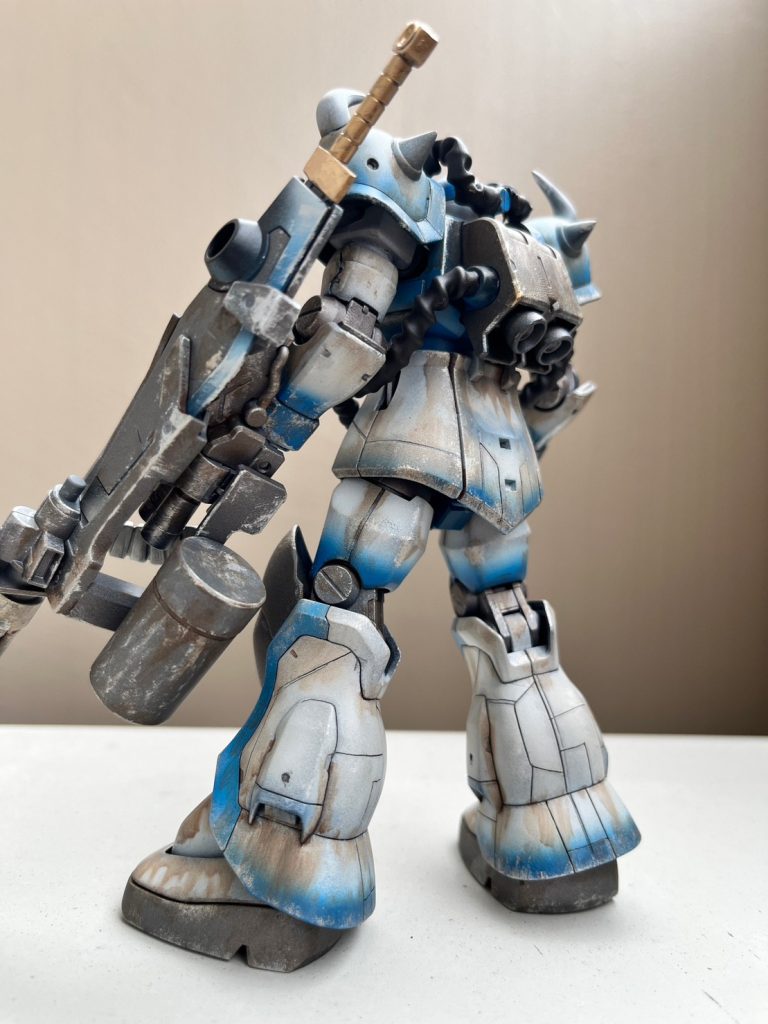 動力パイプの長さが合わん  長くなってしまい若干だるい感じになりました  汚しも中途半端になってしまいもっと汚してもよかったかも このキットは実にいい 作りやすい 是非作って見てくださいまぁこんなもんでしょ