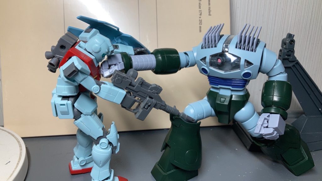 ズゴックの真似